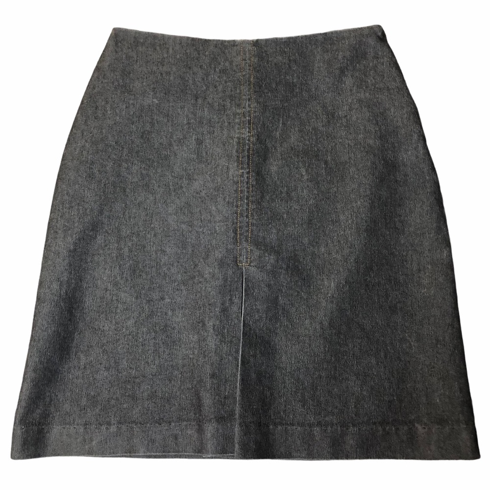 Women’s Denim Skirt Erik Stewart Size 6 Size Small Jean Skirt Blue Black